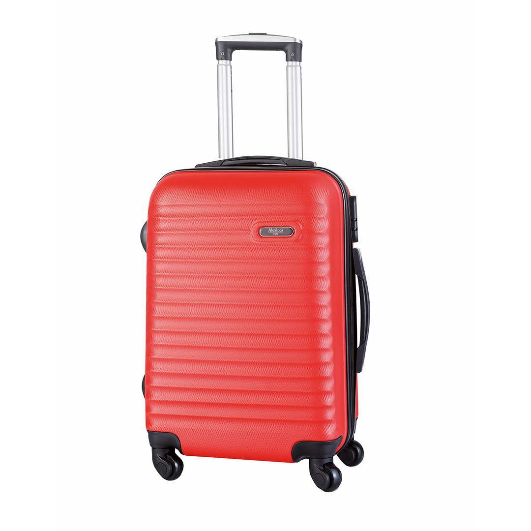 Foto de catálogo del proveedor: trolley rojo sobre fondo blanco